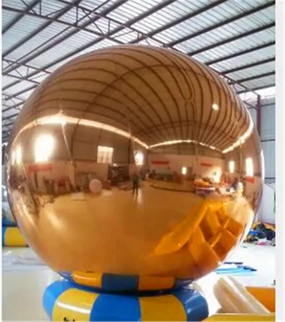 1 5 м надувной зеркальный шар/надувной рекламный шар для эксгибирования или