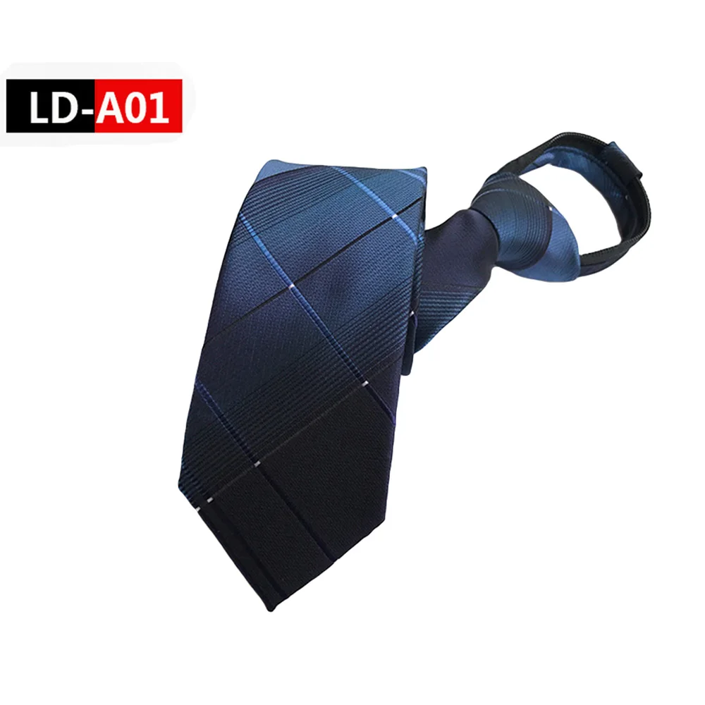 Мужской полосатый широкий галстук на молнии для свадебной вечеринки высокое