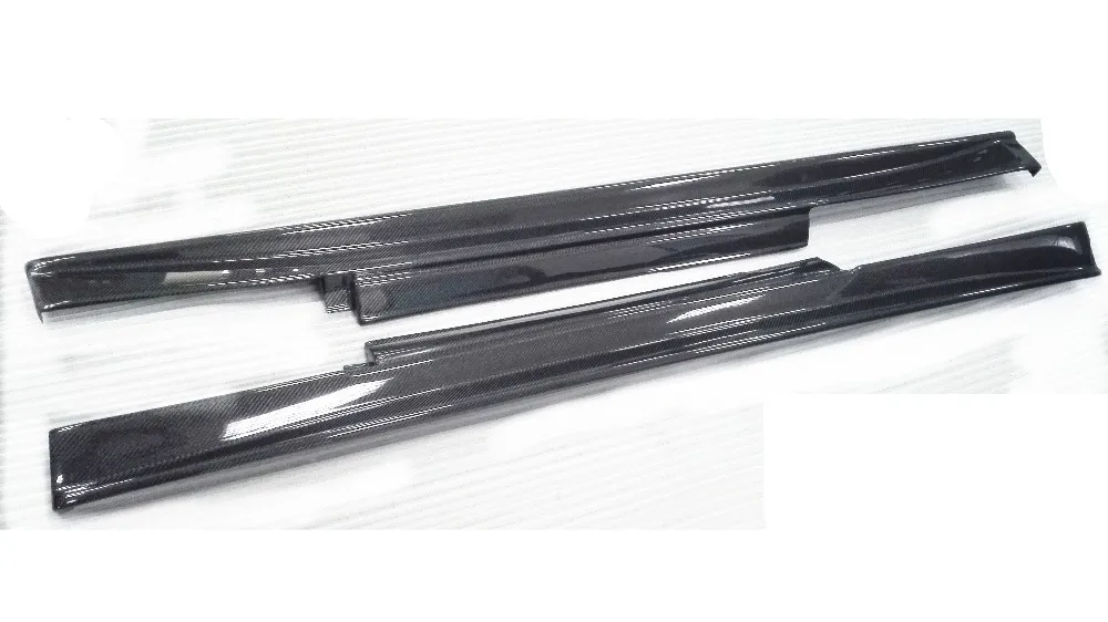 2008-2014 GTR R35 GT-R боковые юбки // ZE стильные из углеродного волокна для Nissan Skyline |