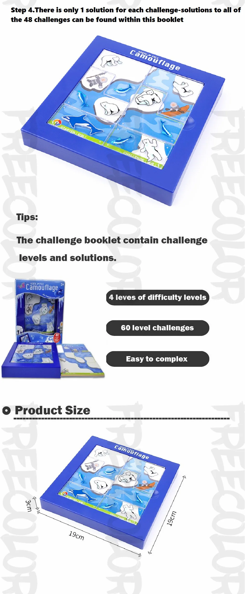IQ Puzzle 48 вызов с решением семьи настольные игры дети вызов игрушки логическое мышление игра Jouet Enfant интеллектуальные
