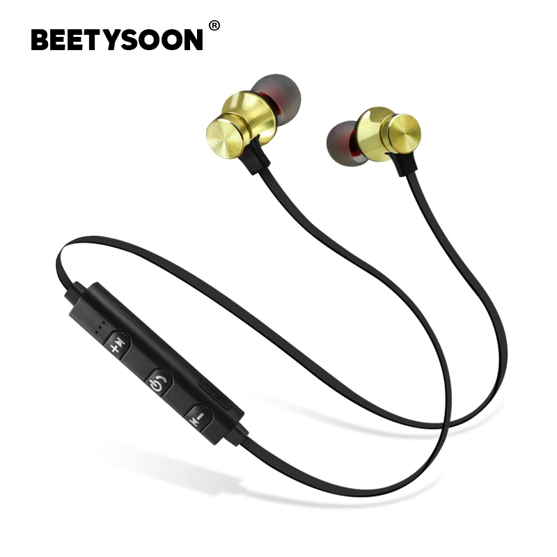 BEETYSOON беспроводные наушники спортивные блютуз Bluetooth для телефона гарнитура