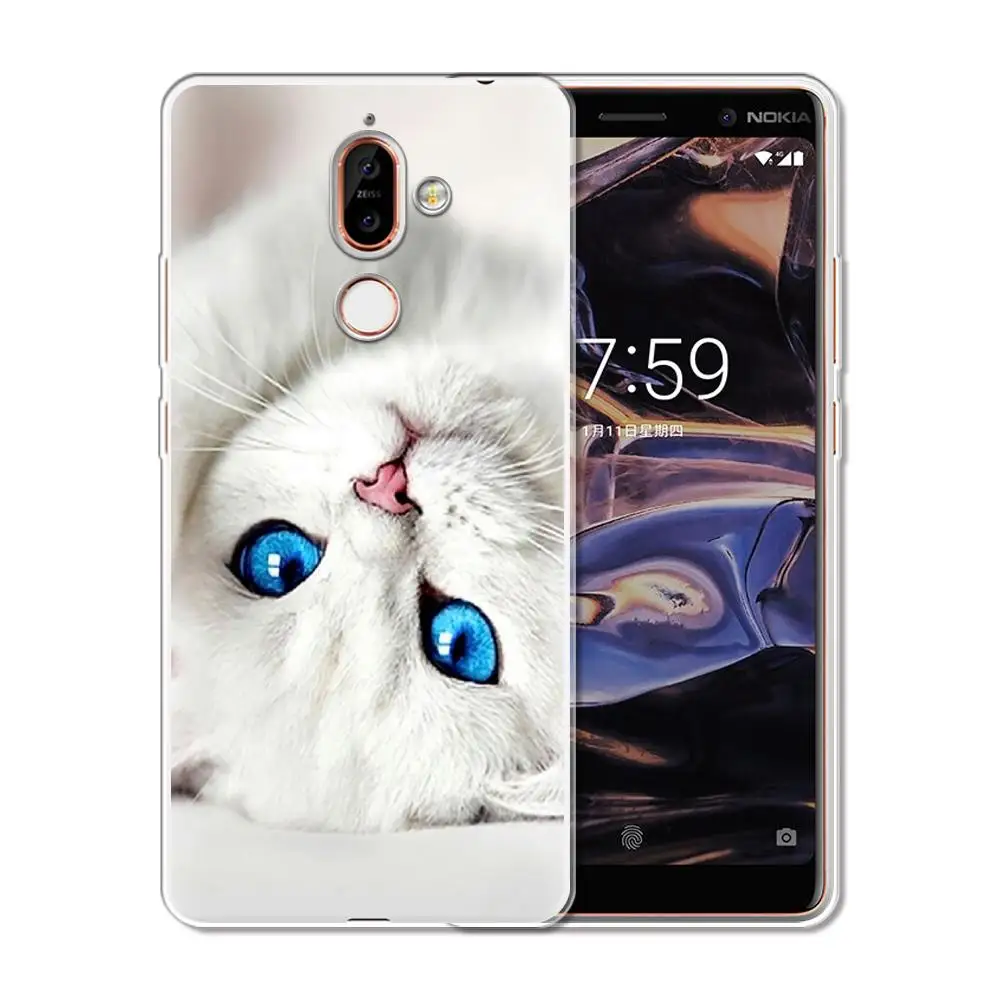 YIKS Soft Silicone TPU Phone Case Cover For Nokia 3 5 8 6 2 7 9 1 2.1 3.1 5.1 6.1 7.1 Plus 2018 Back Cases Coque Etui |