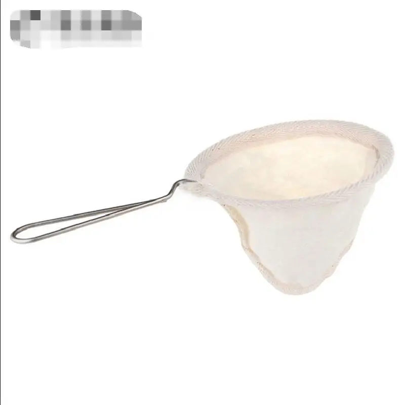 Мешочек фильтр для фильтра кофе из фланели с ручкой нержавеющей стали|Фильтры