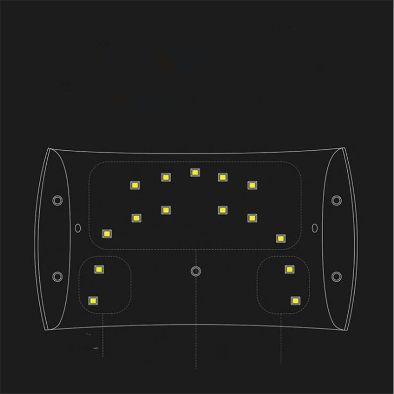 Мини-лампа для фототерапии ногтей осветительная машина лампы продукты