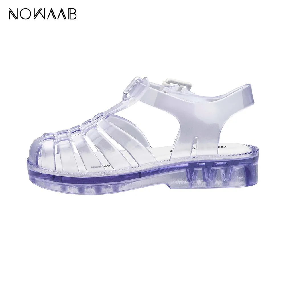 Оригинальные римские сандалии для девочек Mini Melissa 2019 летние желе мальчиков