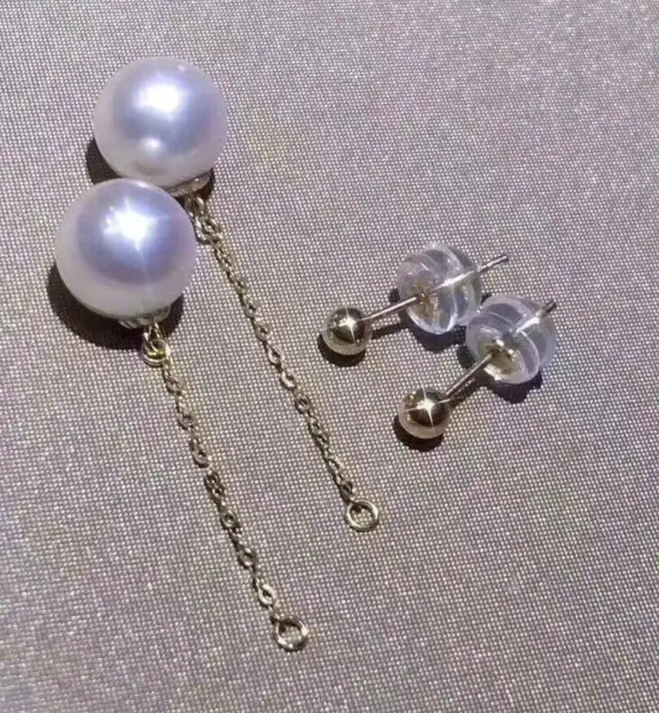 Бесплатная доставка Очаровательная Великолепная фотосессия 7-8 мм Южная море |