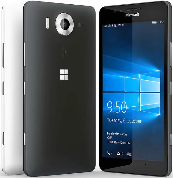 Абсолютно мобильный телефон 5," Nokia Microsoft Lumia 950 Rm-1104 версия ЕС 3 ГБ 32 ГБ 20МП камера 3000 мАч одна SIM смартфон