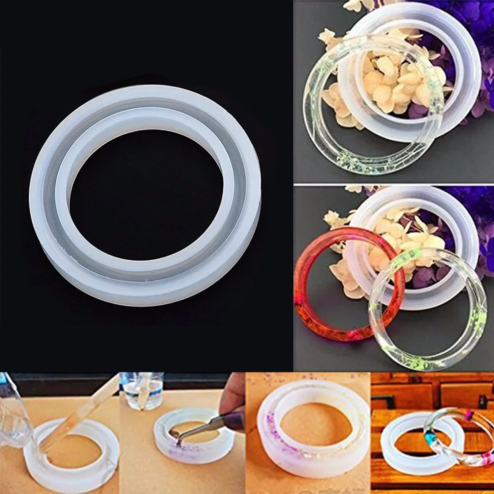 DIY браслет ожерелье Кулон Кольцо эпоксидные украшения литье формы силиконовая смола Изготовление ювелирных изделий набор ювелирных изделий инструменты
