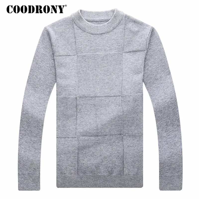 COODRONY, мужские свитера, зима, Рождественский свитер, Мужской пуловер, Мужская кашемировая водолазка, Мужская одежда, Джерси, Hombre, H007