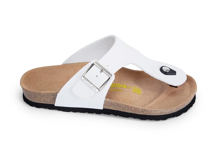 2019 оригинальные тапочки BIRKENSTOCK женские классические сандалии шлепанцы Gizeh 801