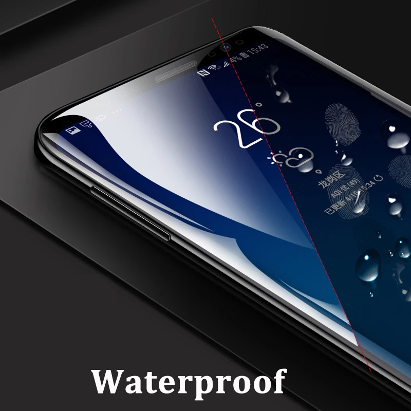 Защитное стекло для Samsung Galaxy S8 стекло защитная пленка из термополиуретана s8plus процессором обработки изображений, galxy s9 s9plus s 8 9 плюс с обмоткой эластичной пленкой