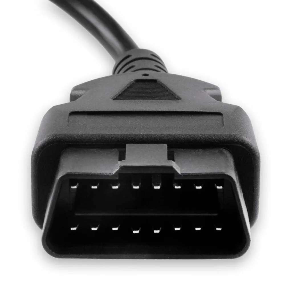 Высококачественный диагностический кабель obd II 16Pin для автомобиля Удлинительный