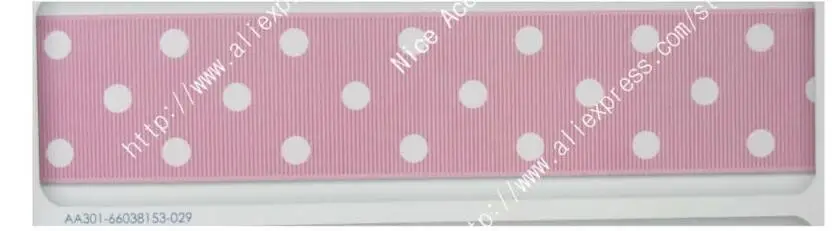 22 1-1/2 ''38 мм полиэстер горошек печатные корсажная лента пятна dotty ленты для волос аксессуары - Цвет: 22