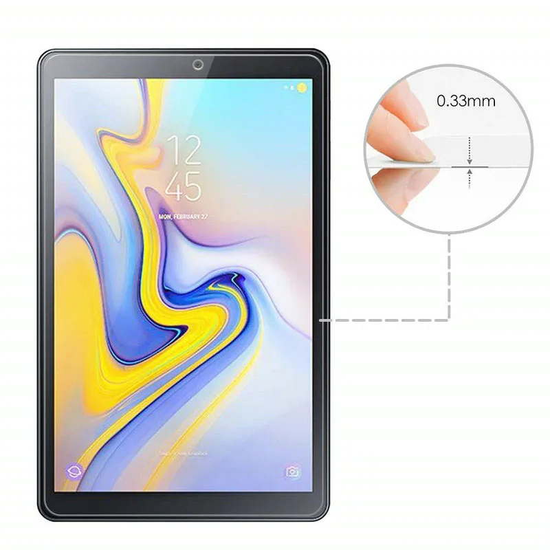Закаленное стекло 9H для экрана Samsung Galaxy Tab A 8 0 2018 T387 дюймов Защитная пленка
