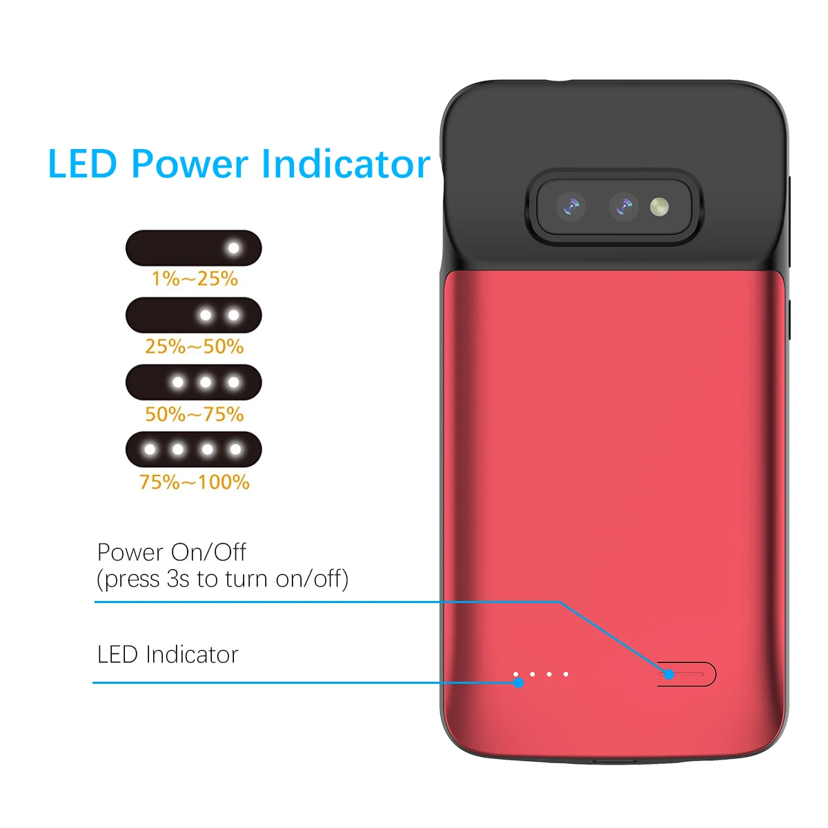 Для samsung Galaxy S10E Батарея Зарядное устройство Дело 4700 mAh внешнего резервного Мощность Bank Зарядка чехол для samsung S10e S10 E чехол тонкий
