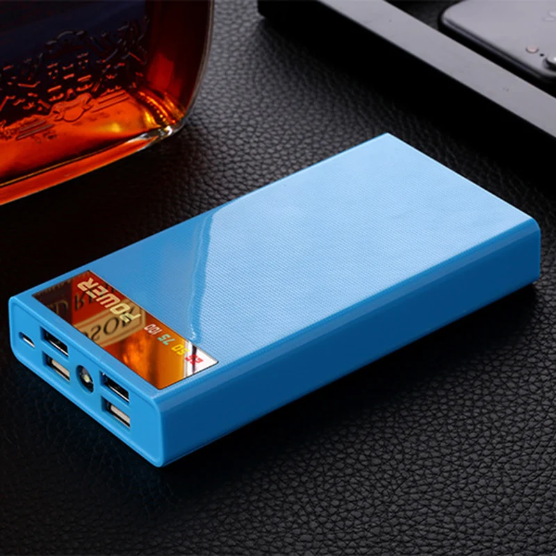 DIY power Bank 4 USB+ Micro USB 6x18650 корпус для зарядки корпус электропитания зарядное устройство чехол без батареи 1 шт