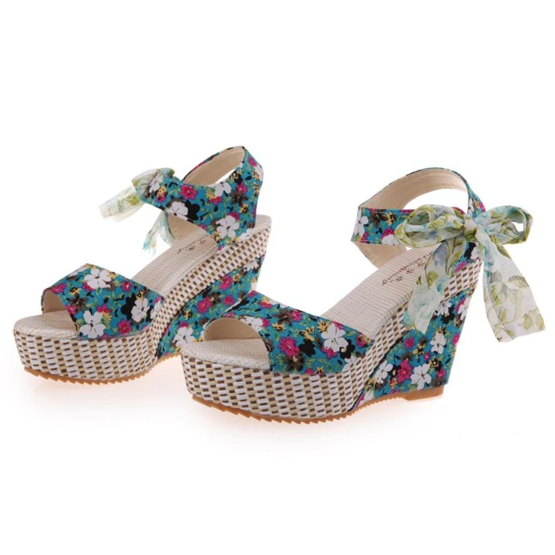 Женская обувь Модные летние шлепанцы на танкетке Сандалии-лоферы O0511 #30 | Обувь