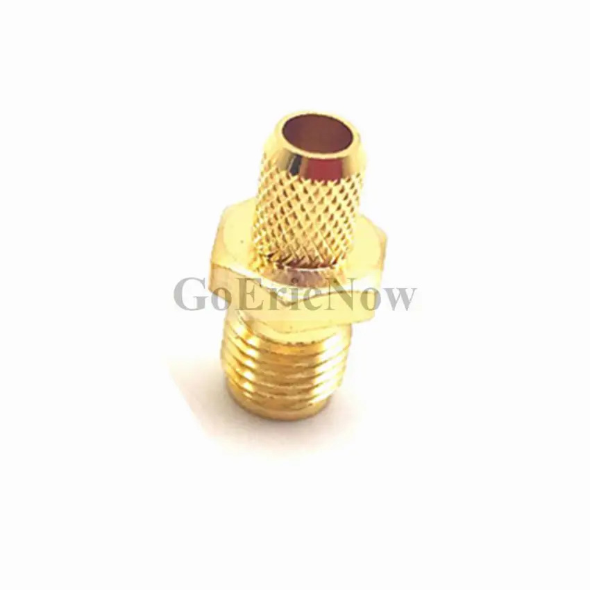 10 шт. РЧ коаксиальный золото шестиугольник 50ohm RP-SMA/cубминиатюрный разъем версии A