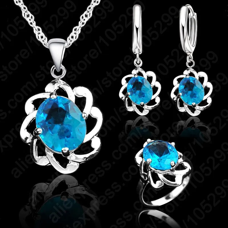 Комплект из колье серёг и кольца с австрийскими кристаллами|ring alcohol|jewelry zodiacring