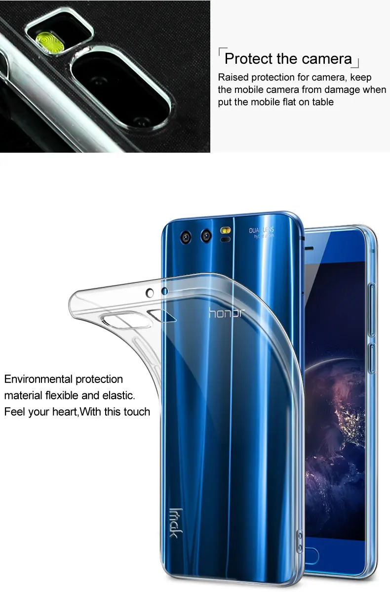 Чехол с воздушной подушкой IMAK Для HTC U11 мягкий чехол из ТПУ для Htc U 11 матовый полным