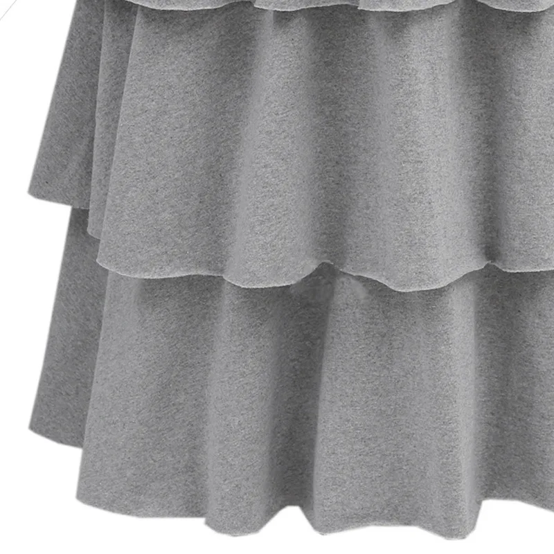 Женская длинная юбка пачка большого размера с короткими рукавами весна лето