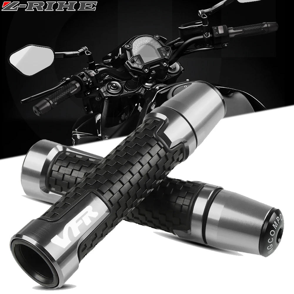 

For HONDA VFR750 VFR800 VFR1200 VFR1200F VFR 750 800 1200 1200F Motorcycle 7/8" 22MM Handlebar Hand Grips Handle Bar End Cap