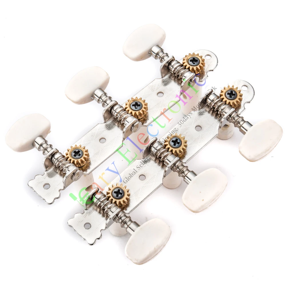 Wholesale and retail 1set Classic Guitar Triple String Quasi-axis Knob Square head plastic column free shipping |