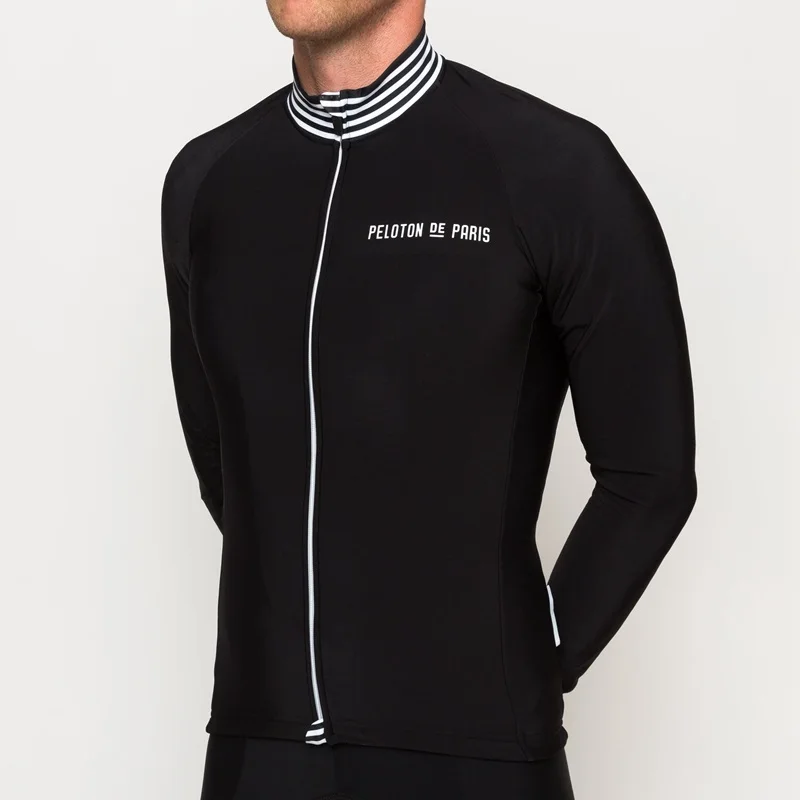 3 Autumn De paris team cycling clothing Spring long sleeve cycling jersey men Breathable bike riding shirt polyester - Цвет: 3