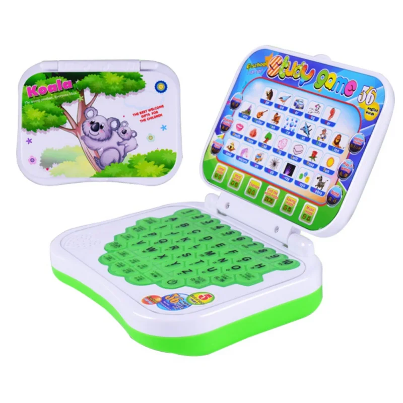 Toy Computer Laptop Tablet Baby Children Educational Learning Machine Toys Electronic Kids Study Game Random Colors 2019 | Игрушки и