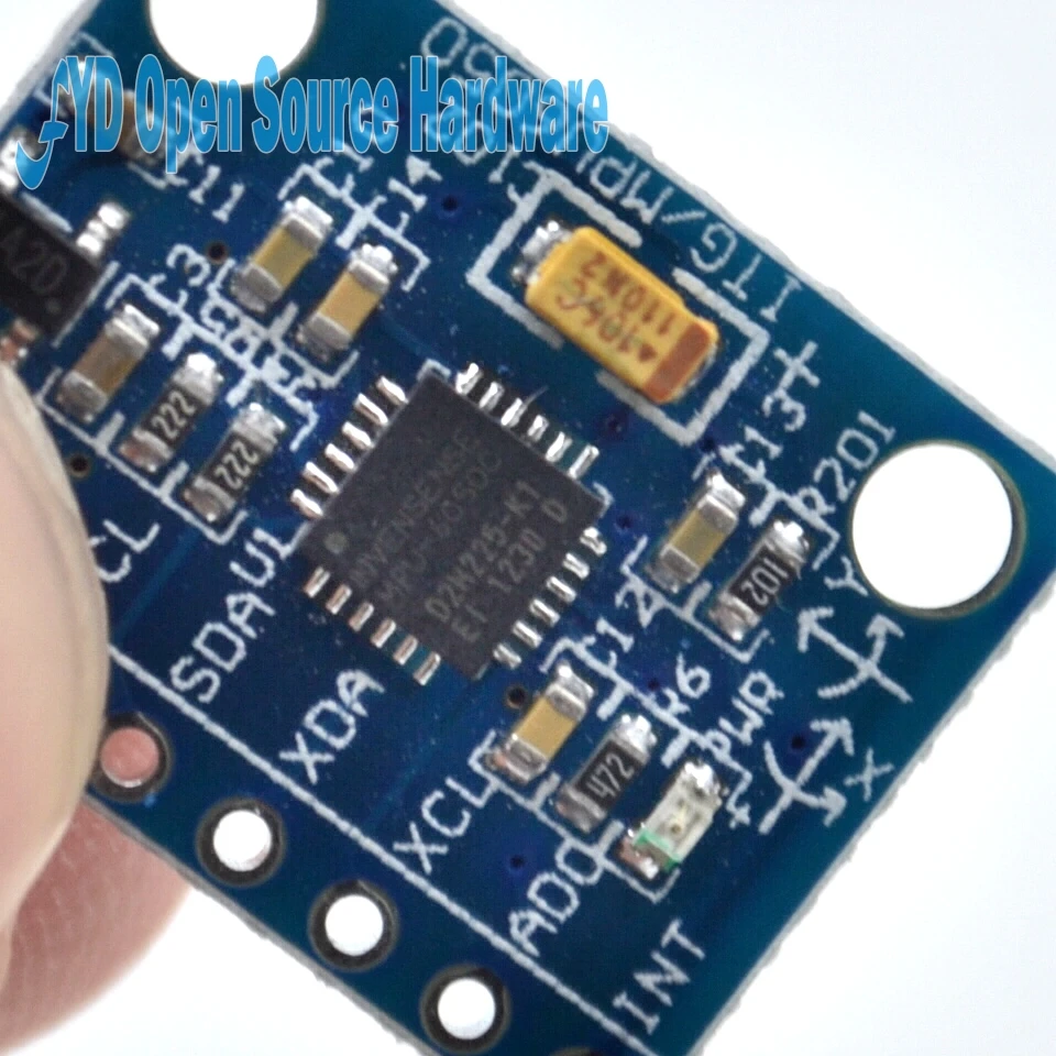 GY-521 MPU-6050 MPU6050 Модуль датчика 3 оси гироскоп Модуль датчика акселерометра совместимый модуль для arduino MPU 6050 GY521