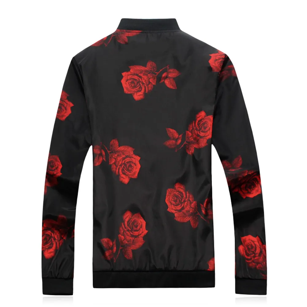 GODLIKE цветочный принт мужская куртка с цветочным принтом пальто модный стиль