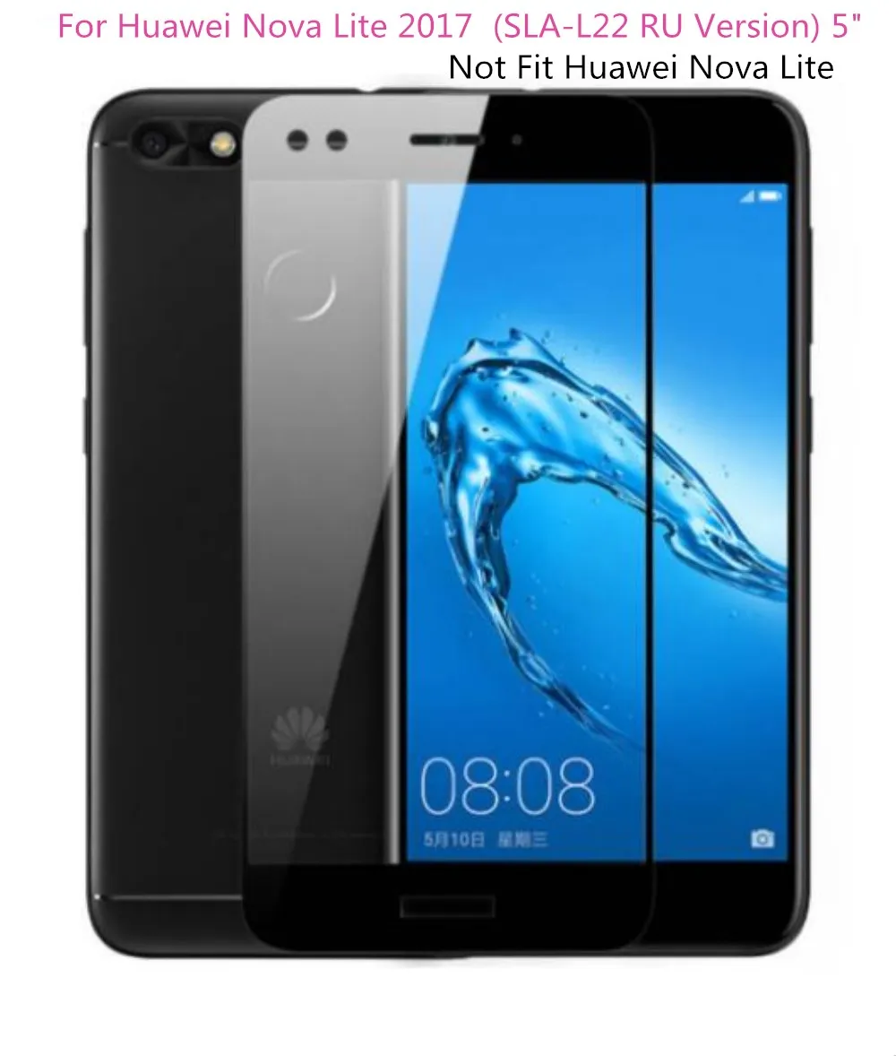 Для Huawei NOVA Lite 2017 SLA-L22 полное покрытие закаленное Стекло для SLA-AL00 SLA-TL10 Экран