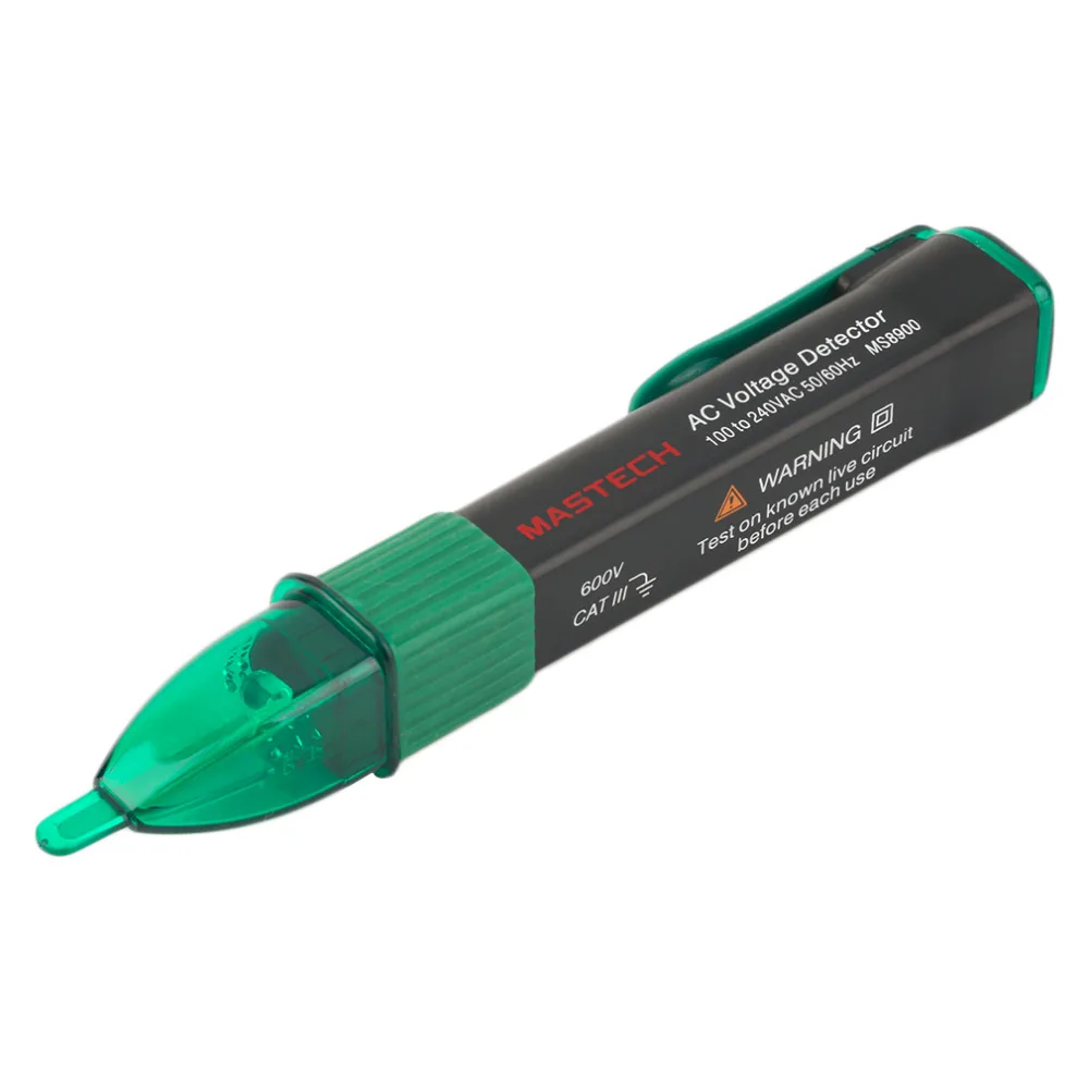 Mastech MS8900 Бесконтактный 100 в 240 AC тестер датчика детектора напряжения ручка по