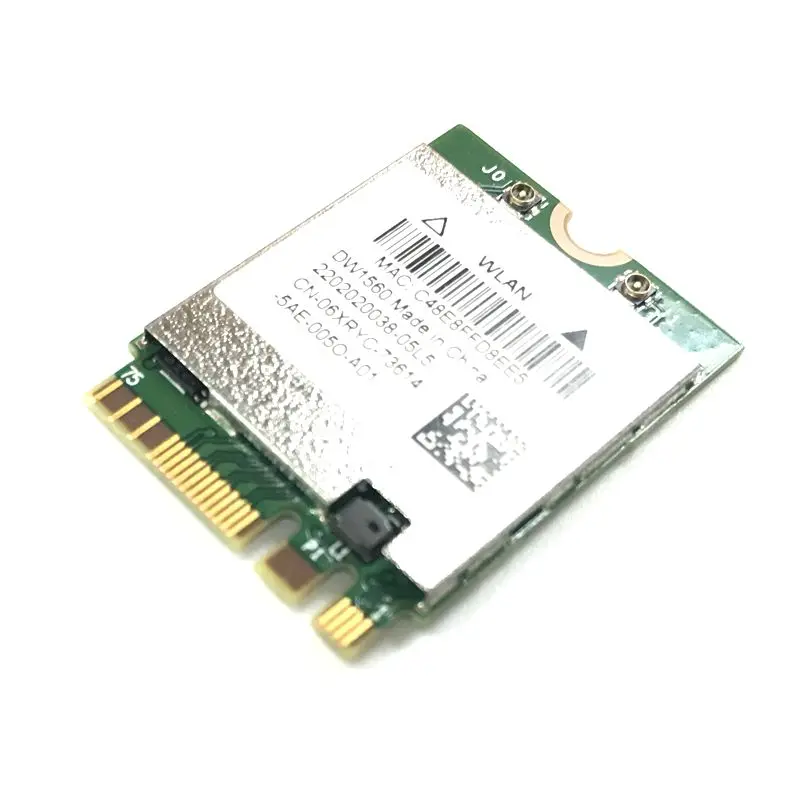 DW1560 BCM94352Z 06XRYC 802.11ac NGFF M2 867 Мбит/с BCM94352 BT4.0 WiFi беспроводная карта сетевая wifi 2 4G/5