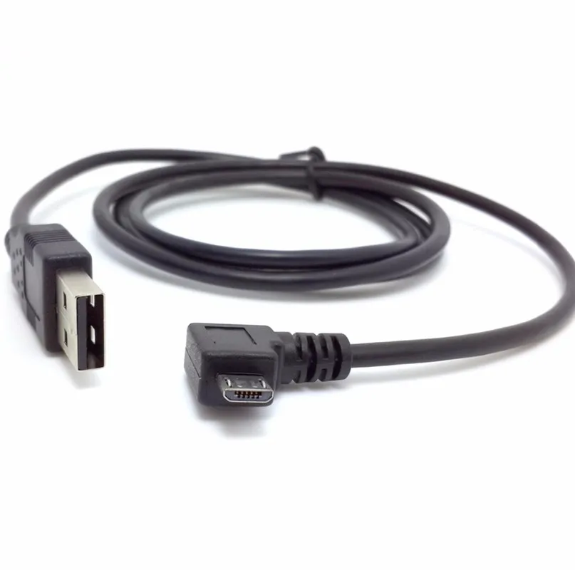 Вверх вниз влево вправо под углом 90 градусов Micro USB папа для зарядки данных