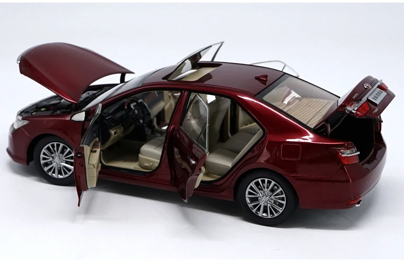 1:18 Новая модель автомобиля для Toyota Camry, литая под давлением, подарки на день рождения, игрушки, оригинальная коробка, коллекция