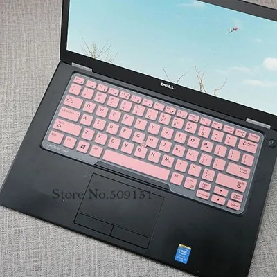 Pink Для 1" ноутбука Dell Latitude 5450 3340 7480 7490 5490 5491 E5450 E5470 E5490 E7450 E7490 чехол для клавиатуры ноутбука Защитная крышка - Цвет: Pink