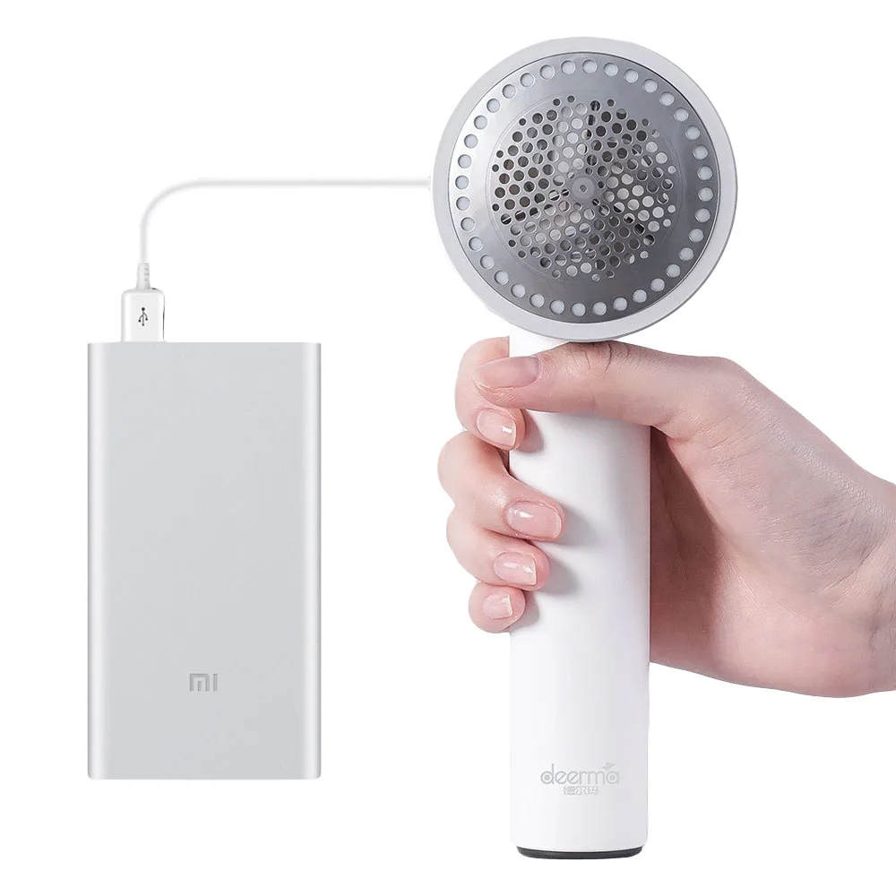 [Хит] Xiaomi Deerma, машинка для удаления ворса, триммер для волос с шариком, для свитера, портативный, 7000об/мин, триммер с двигателем, скрытый, липкий, для волос, с usb-зарядкой