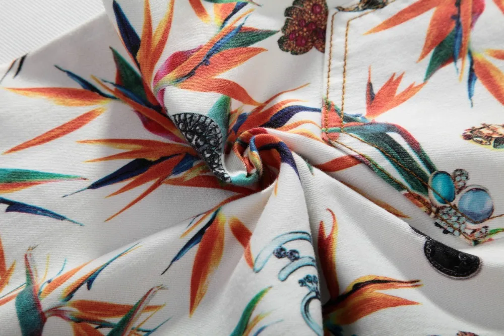 Бесплатная доставка 2016 новое поступление известный печатных тонкие мода джинсы