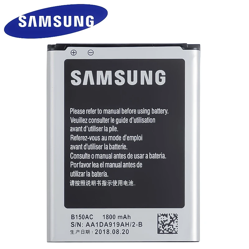 Battery B150AC B150AE For Samsung Galaxy Core i8260 i8262 Trend 3 G3502 G3508 G350 1800mAh Replacement | Мобильные телефоны и