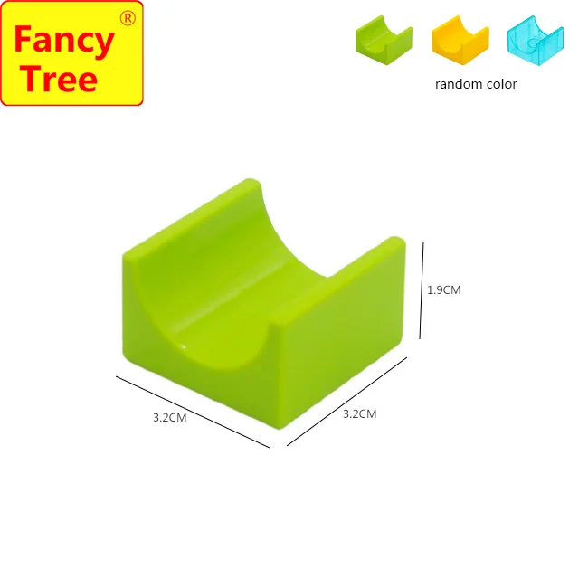 Большие строительные блоки slideway Ball Maze Racing Run Track bricks аксессуары Совместимость Duplo