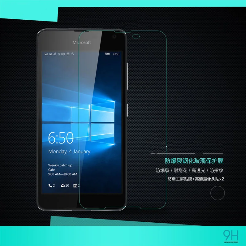 Защитная пленка для экрана из закаленного стекла для Nokia 2 3 5 6 8 Lumia 520 535 625 540 550 640 650 Защитная пленка для экрана из закаленного стекла