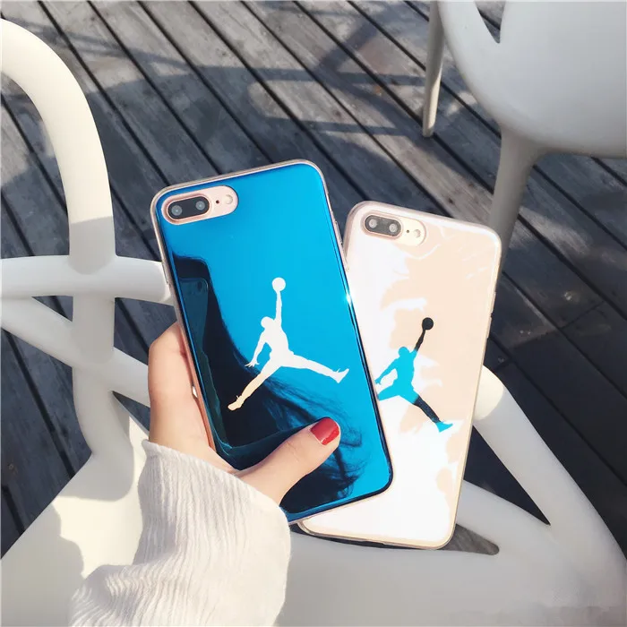 Ultra Slim Blu-ray Michael Jordan Case For iPhone 7 6 6s Plus Silicone Soft Cases Back Cover for 8 Shell Fundas |