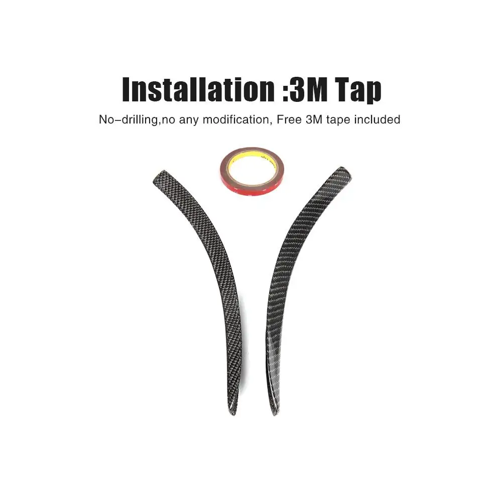 2 шт. плавники для переднего бампера BMW M3 M4 2014 2017|car front bumper|front bumperfront bumper fins |