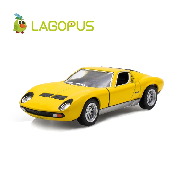 Высокая симуляция изысканные 1:34 весы автомобильные игрушки Miura P400 литые под