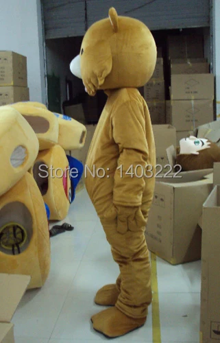 Качество и медведь талисман pedobear взрослый размер талисман костюм играть