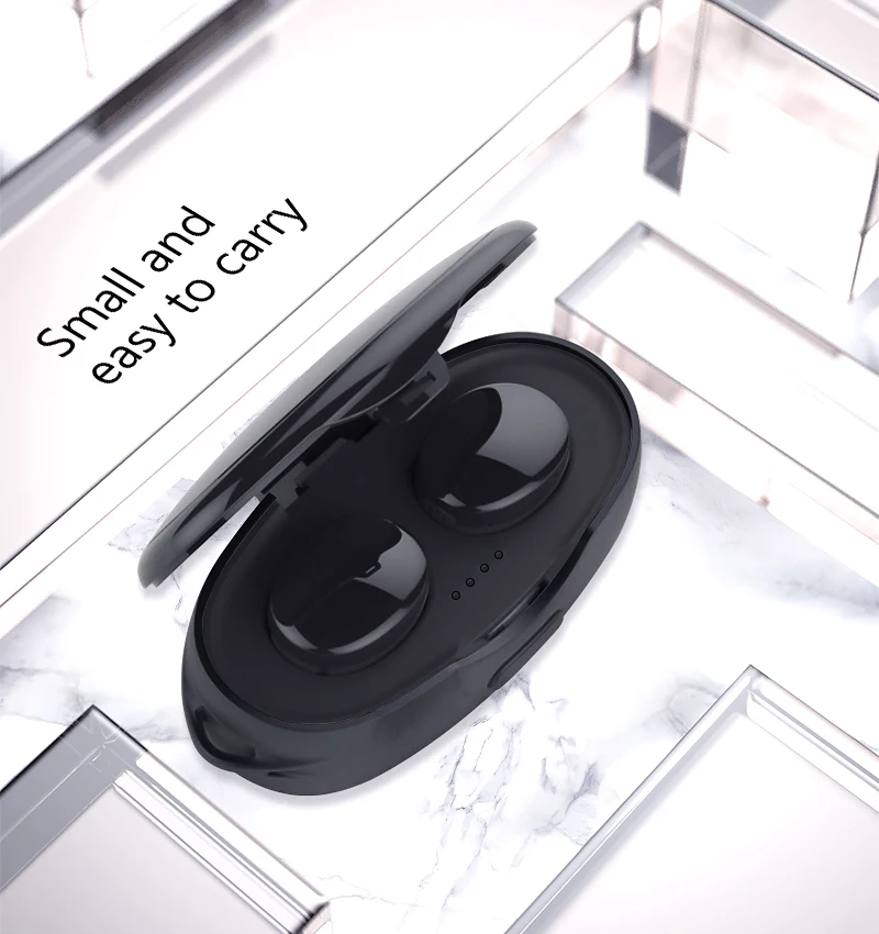 VVKing TWS беспроводные наушники Мини Bluetooth наушники бинауральная стереогарнитура поддержка микрофона HiFi мини спортивные наушники для бега