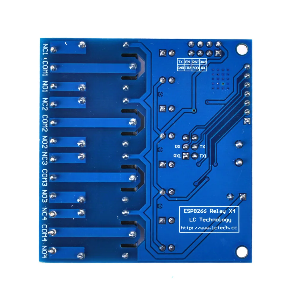 1 шт 12 V ESP8266 ESP 01 4 WiFi реле канала модуль для IOT домашний смарт телефон приложение