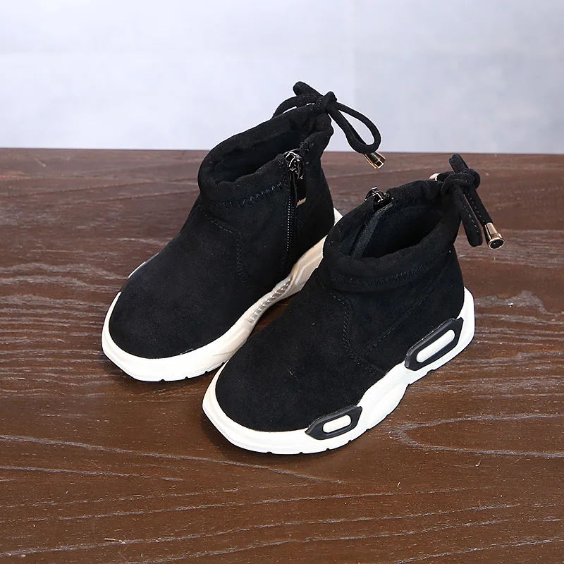 Осенние ботинки новинка 2018 года обувь принцессы для девочек и мальчиков 1-3 лет из