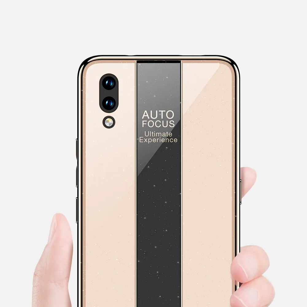 Роскошный модный чехол для автомобиля VIVO iQOO V15 Pro X27 Y95 Y93 Y91 V9 NEX A S TPU+ PC+ акриловый Блестящий противоударный чехол для телефона(XS0319
